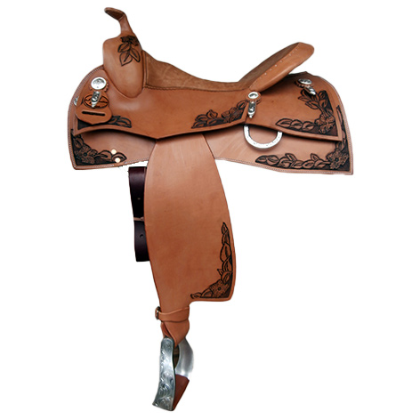 AK-Saddlery showzadel met puntige skirts 200-010