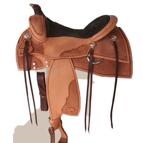 AK-Saddlery showzadel met puntige skirts 200-012